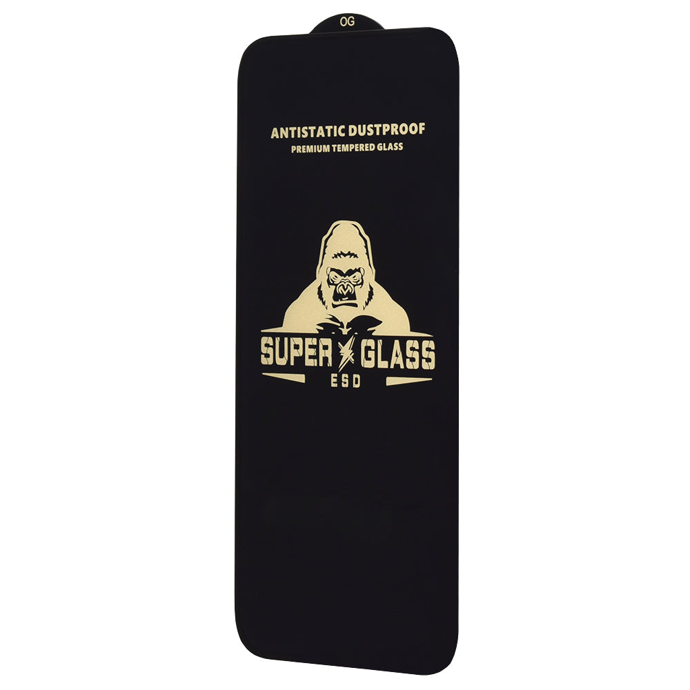 Película Protetora de Ecrã Techsuit para Apple iPhone 17 Air, Vidro Temperado, Full Glue, Preta