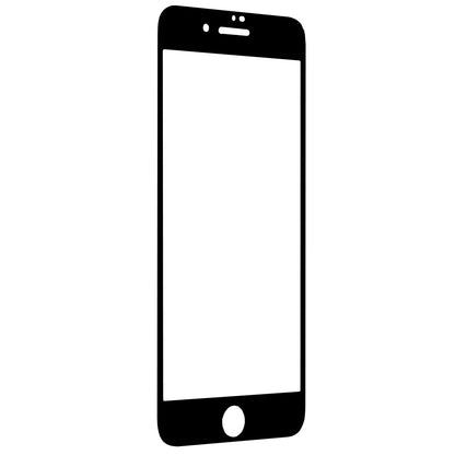 Película protetora de ecrã Techsuit para Apple iPhone SE (2022) / SE (2020) / 8 / 7, Vidro Temperado, Cola Total, 111D, Preta