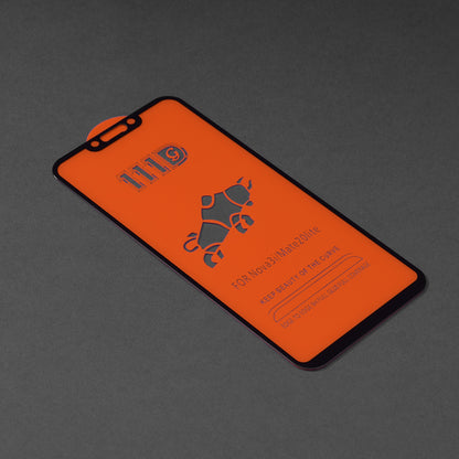 Película protetora de ecrã Techsuit para Huawei P Smart+ 2019 / Mate 20 Lite / nova 3 / nova 3i, Vidro Temperado, Full Glue, 111D, Preto