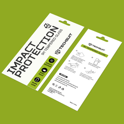 Película protetora de ecrã Techsuit para Huawei P Smart+ 2019 / Mate 20 Lite / nova 3 / nova 3i, Vidro Temperado, Full Glue, 111D, Preto