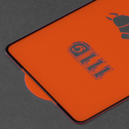Película protetora de ecrã Techsuit para Motorola Moto G84, Vidro Temperado, Cola Total, 111D, Preta