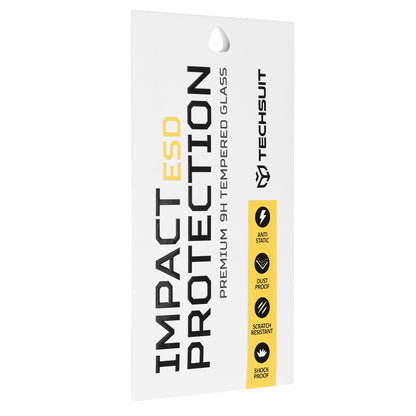 Película protetora de ecrã Techsuit para Motorola Moto G86 Power / G86, Vidro Temperado, Cola Total, Preta