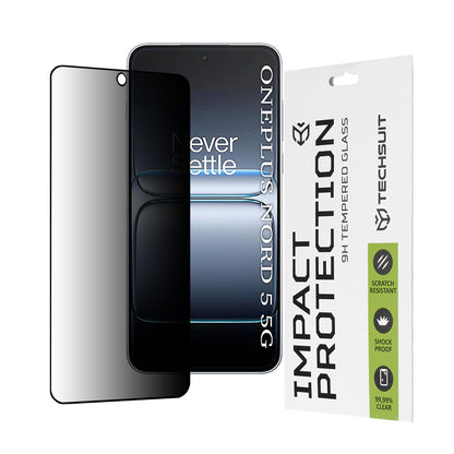 Película Protetora de Ecrã Techsuit para OnePlus Nord 5, Vidro Temperado, Full Glue, 111D