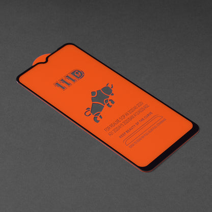 Película protetora de ecrã Techsuit para Oppo A16s / A54s / A16 / A15s / A15, Vidro Temperado, Cola Total, 111D, Preta