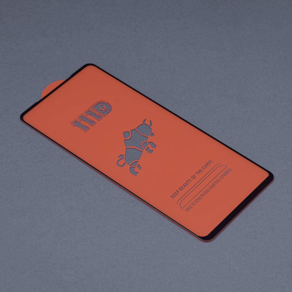 Película protetora de ecrã Techsuit para Oppo Reno8 Lite / Reno7 / Reno7 Lite / Oneplus Nord N20 5G, Vidro Temperado, Cola Total, 111D, Preta
