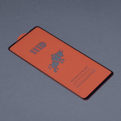 Película protetora de ecrã Techsuit para Oppo Reno8 Lite / Reno7 / Reno7 Lite / Oneplus Nord N20 5G, Vidro Temperado, Cola Total, 111D, Preta