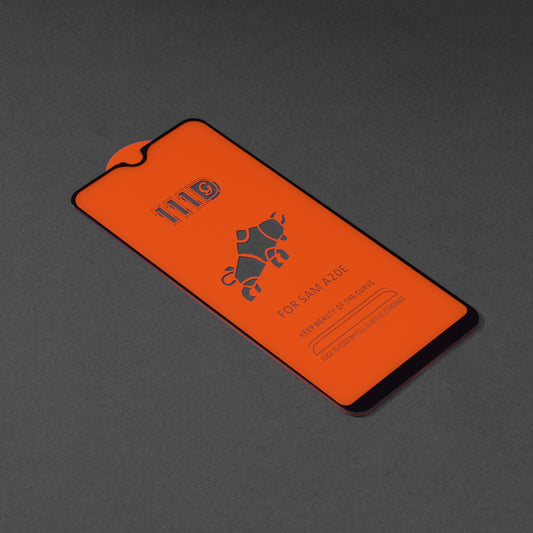 Película protetora de ecrã Techsuit para Samsung Galaxy A10e A102 / A20e A202, Vidro Temperado, Full Glue, 111D, Preta
