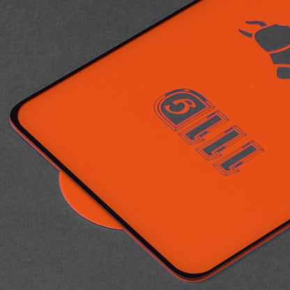 Película protetora de ecrã Techsuit para Xiaomi Poco F3 / Mi 11i, Vidro Temperado, Cola Total, 111D, Preta