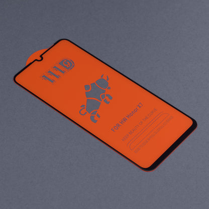 Película protetora de ecrã Techsuit para Xiaomi Redmi 13C 5G / 13C / Poco C65, Vidro Temperado, Cola Total, 111D, Preta