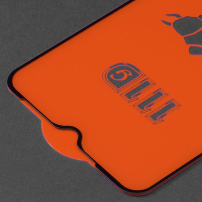 Película protetora de ecrã Techsuit para Xiaomi Redmi 9 Power / 9T / Poco M3, Vidro Temperado, Full Glue, 111D, Preto