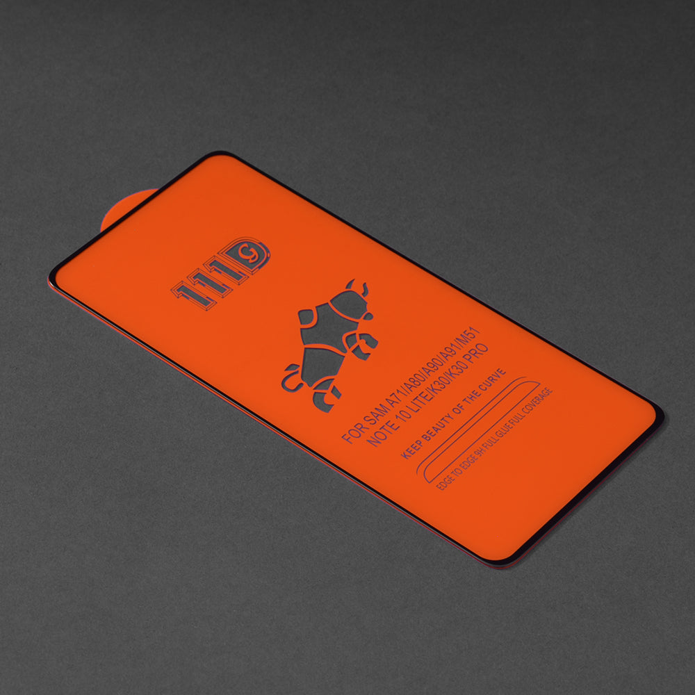 Película protetora de ecrã Techsuit para Xiaomi Redmi Note 12 4G / Poco X5 / Note 12 5G, vidro temperado, cola total, 111D, preta