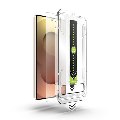 Película protetora de ecrã Techsuit TitanGlass CrystalHD para Samsung Galaxy S25 Ultra S938, Vidro Temperado, Cola Total