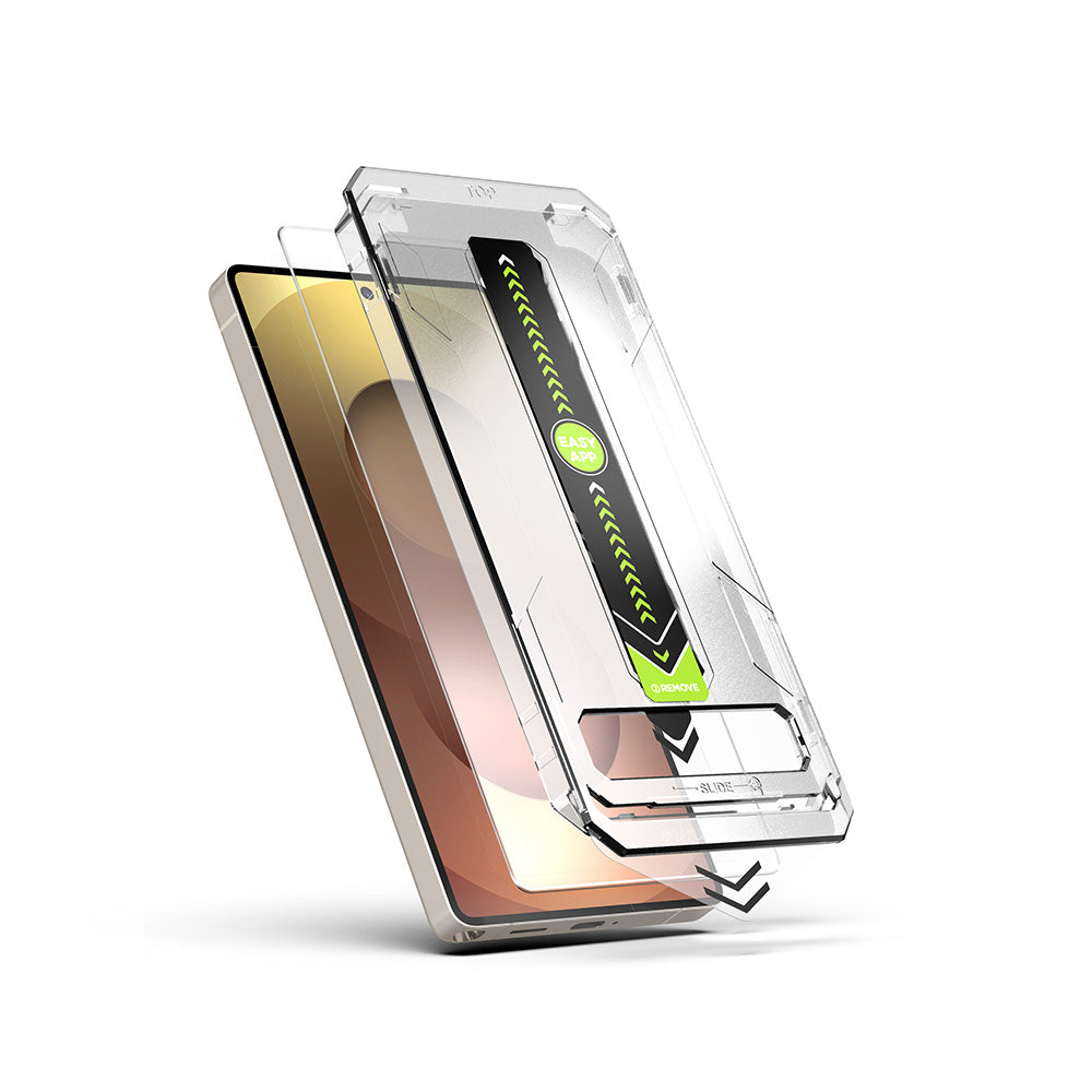Película protetora de ecrã Techsuit TitanGlass CrystalHD para Samsung Galaxy S25 Ultra S938, Vidro Temperado, Cola Total