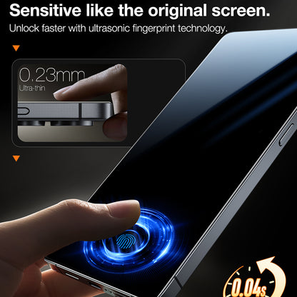 Película protetora de ecrã Torras GlassGo Install Master para Samsung Galaxy S25 Ultra S938, Vidro Temperado, Cola Total