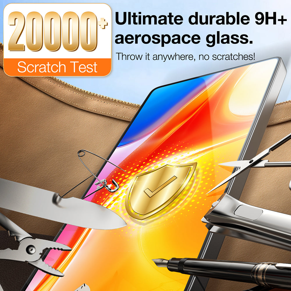 Película protetora de ecrã Torras GlassGo Install Master para Samsung Galaxy S25 Ultra S938, Vidro Temperado, Cola Total