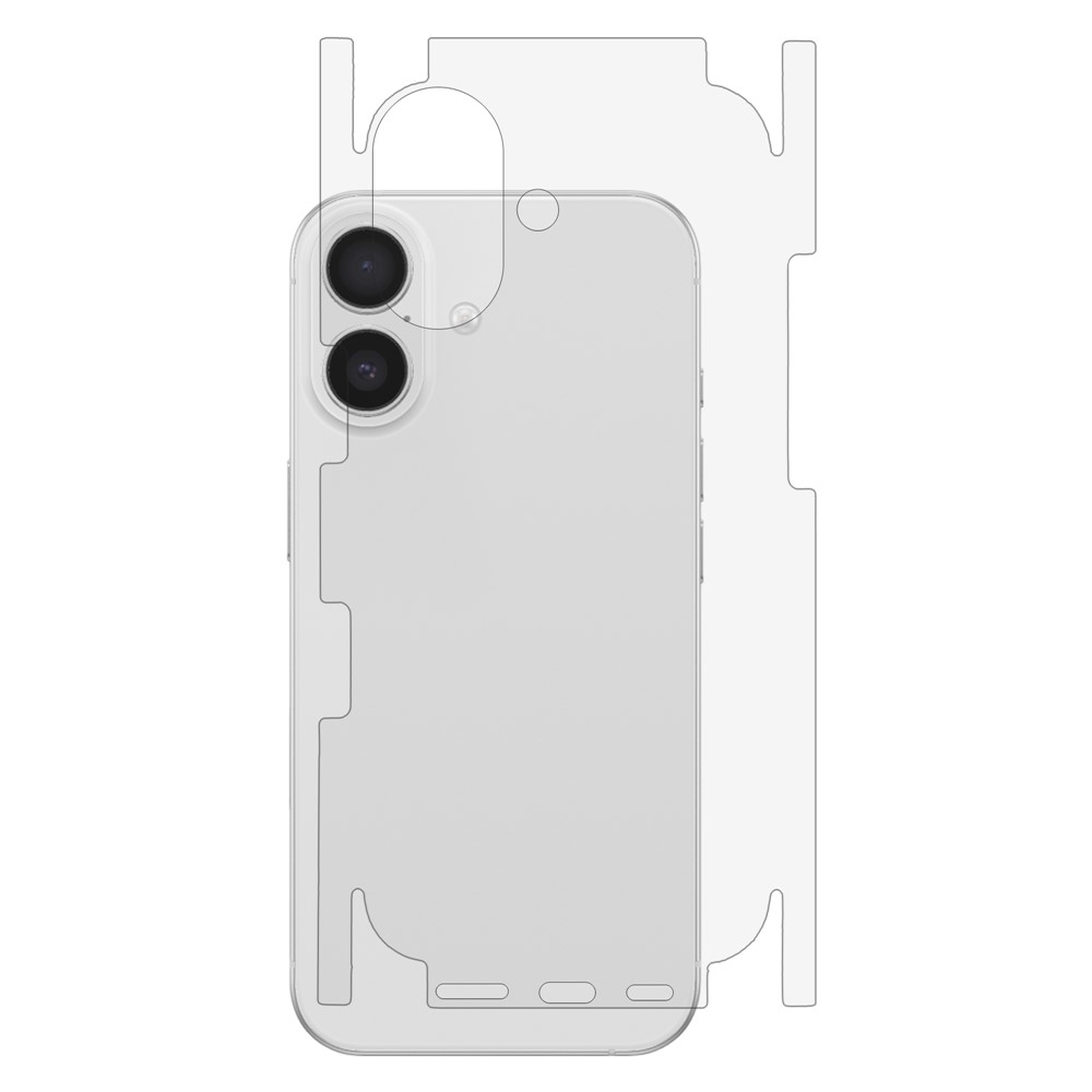Película protetora traseira OEM para Apple iPhone 17, Plástico