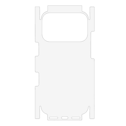 Película protetora traseira OEM para Apple iPhone 17 Pro, Plástico
