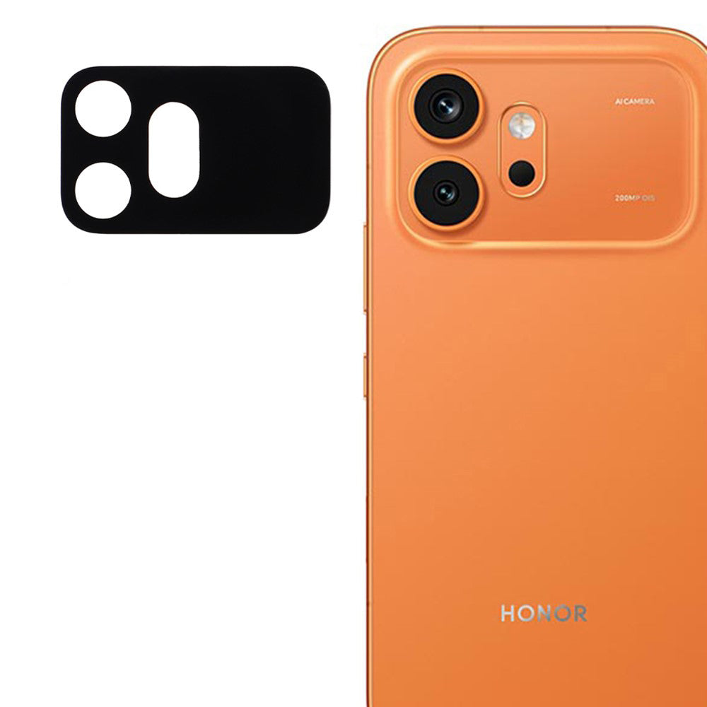 Película protetora Techsuit para Honor 600, Vidro Temperado, Preto