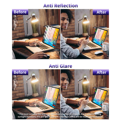 Película Protetora de Ecrã Anti Luz Azul Techsuit VisionProX para Apple MacBook Air 13inch (2020) / (2018) / (2017), Plástico