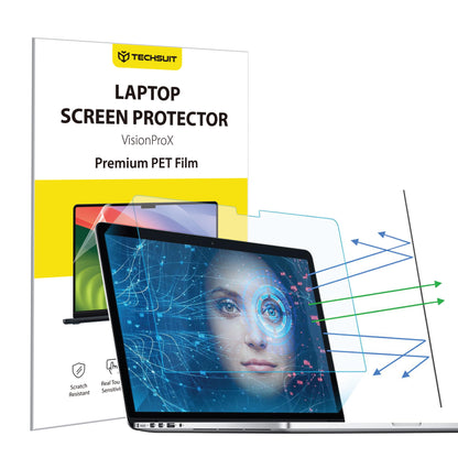 Película Protetora de Ecrã Anti Luz Azul Techsuit VisionProX para Apple MacBook Air M3 13inch (2024), Plástico