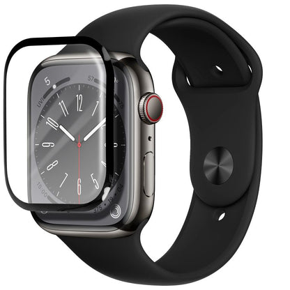 Capa protetora Bestsuit para Apple Watch SE Série 40mm, Vidro flexível, Preto 