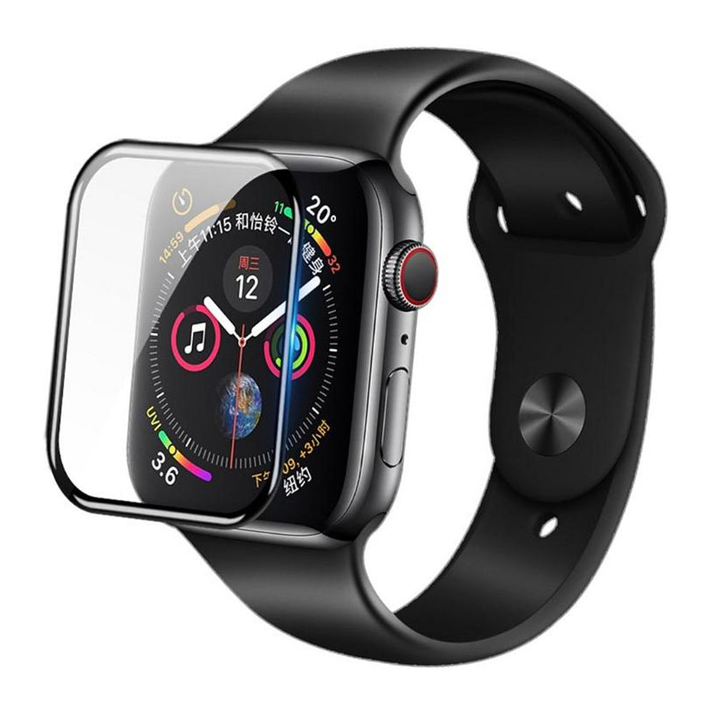 Película de Proteção Blueo High Molecule para Apple Watch 8 / 7 Série 45mm, Vidro Temperado, Preto