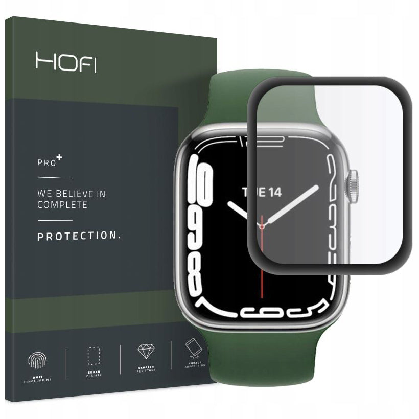 Capa protetora HOFI PRO+ para Apple Watch Série 45mm, Plástico, Preto HOFI161BLK