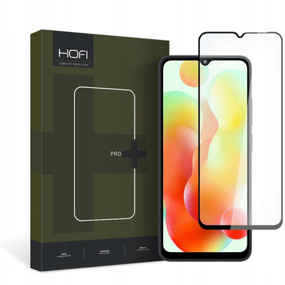 HOFI PRO+ Protetor de ecrã para Xiaomi Redmi 12C, Vidro blindado, Cola total, Preto