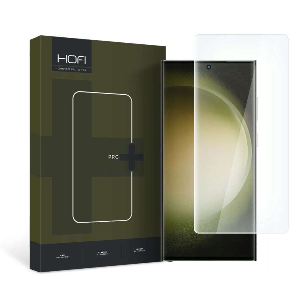 HOFI PRO+ Protetor de ecrã para Samsung Galaxy S23 Ultra S918, vidro, cola UV