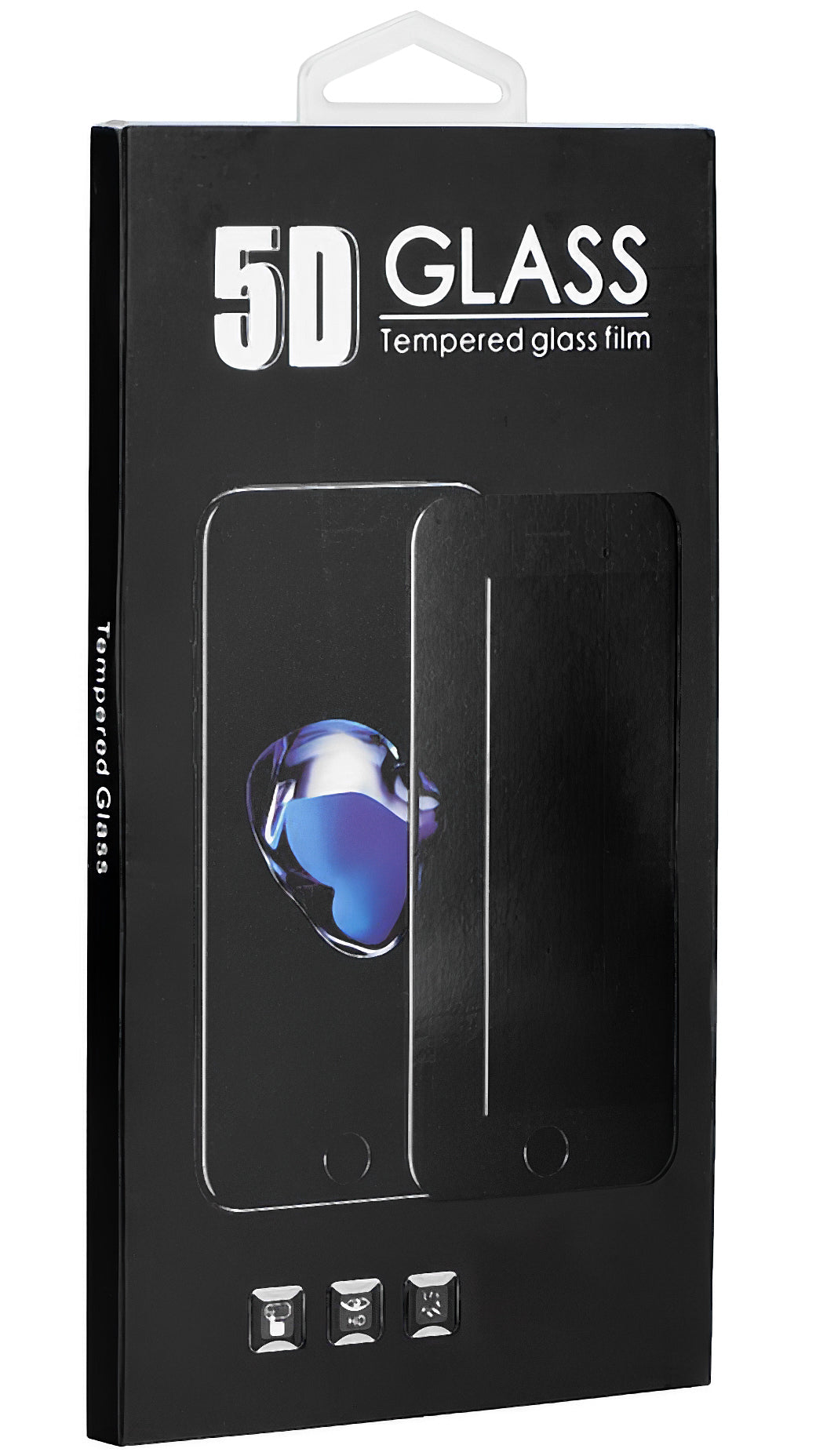 Película protetora de ecrã OEM para Samsung Galaxy Note10 Lite N770 / A71 A715, Vidro Temperado, Cola Total, 5D, Preta