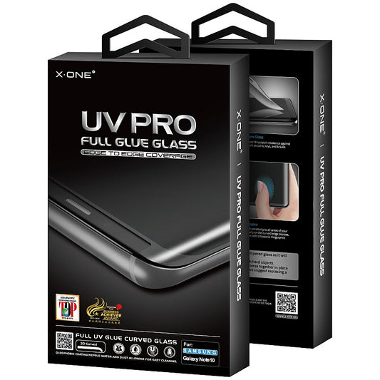 Protetor de ecrã X-One para Samsung Galaxy Note 20 Ultra 5G N986 / Note 20 Ultra N985, Vidro, Cola UV