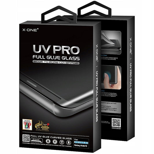 Protetor de ecrã X-One para Samsung Galaxy S21 Ultra 5G G998, Vidro, Cola UV