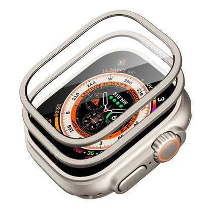 Película Protetora ESR Armorite para Apple Watch Ultra Series, Conjunto de 2 peças, Vidro Temperado, Bronze