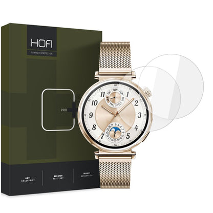 HOFI Glass PRO+ Película protetora para Huawei Watch GT 5 41mm, Conjunto de 2 peças, Vidro protegido 