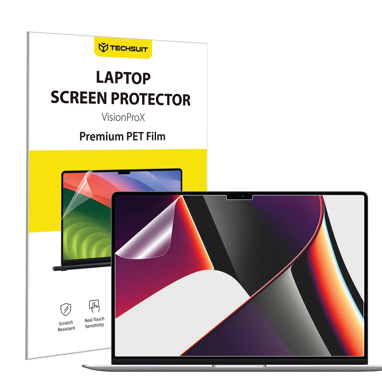 Película Protetora de Ecrã Mate Anti Luz Azul Techsuit VisionProX para Apple MacBook Pro 16inch (2024), Plástico