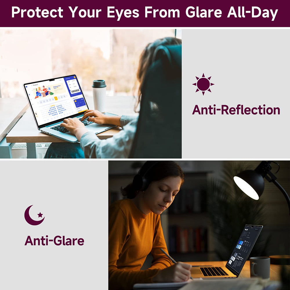 Película Protetora de Ecrã Mate Anti Luz Azul Techsuit VisionProX para Apple MacBook Pro 16inch (2024), Plástico