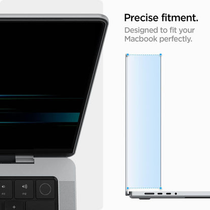 Película de Proteção de Ecrã Privacy Spigen Safe View Magnetic para Apple MacBook Pro 14inch (2022) / (2024) / (2023) / (2021), Plástico AFL06158