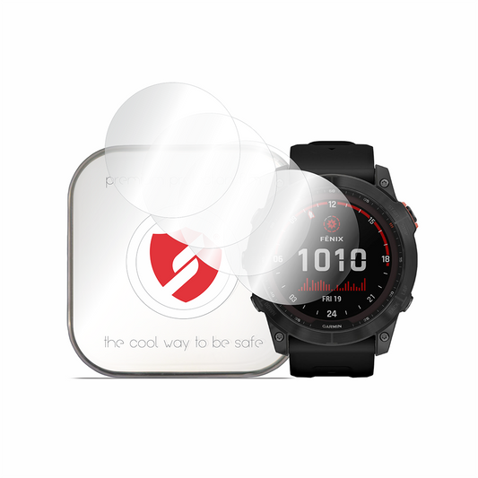 Película de Proteção Smart Protection Premium Classic para Garmin Fenix 7X, Conjunto de 4 unidades, Plástico