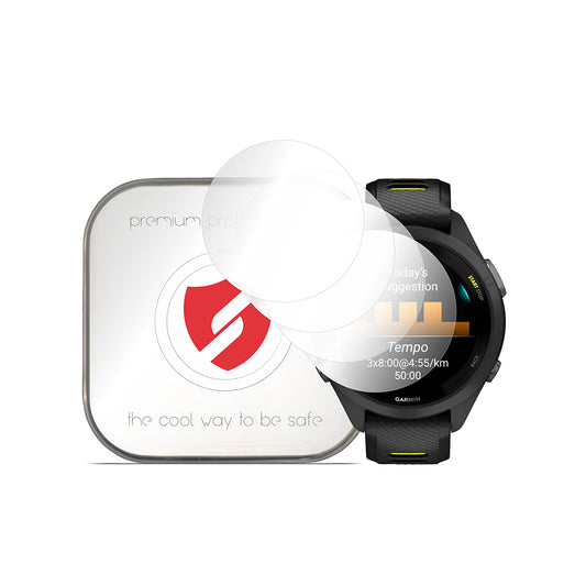 Película de Proteção Smart Protection Premium Classic para Garmin Forerunner 265S, Conjunto de 4 unidades, Plástico