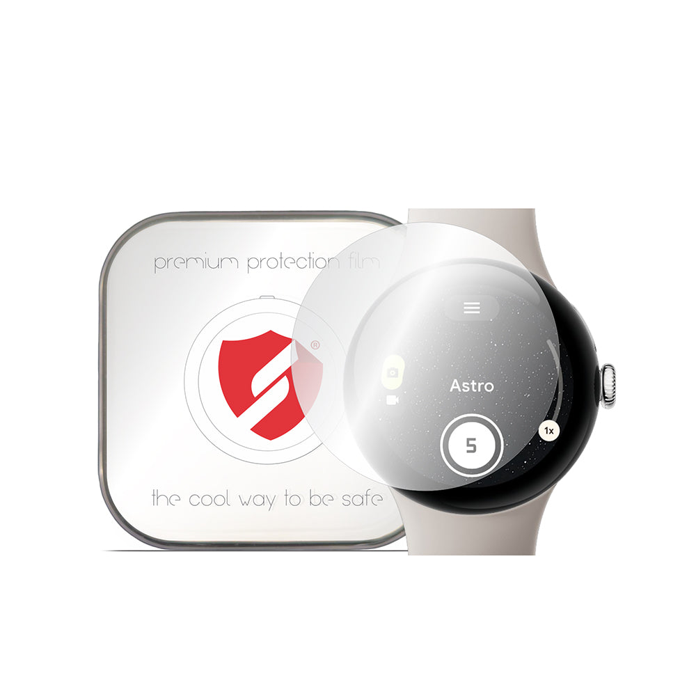 Película Protetora Smart Protection Premium Classic para Google Pixel Watch 4 45mm, Conjunto de 4 peças, Plástico