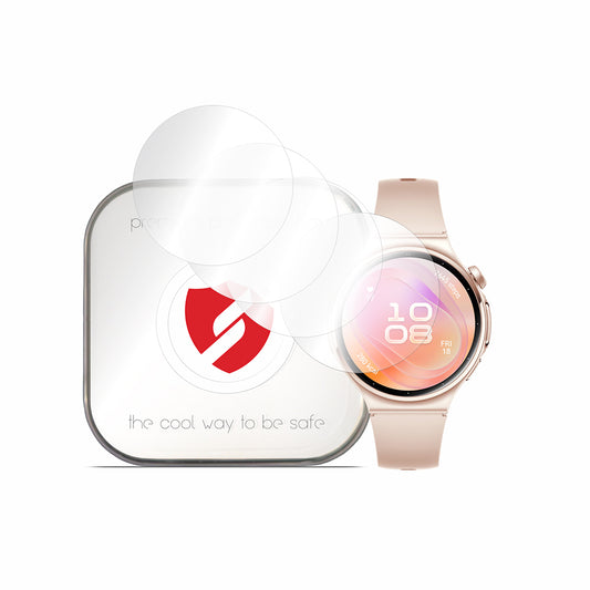 Película de Proteção Smart Protection Premium Classic para Huawei Watch 6 42 mm, Plástico, Conjunto de 4 unidades