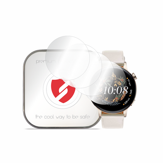 Película de Proteção Smart Protection Premium Classic para Huawei Watch GT 3 42mm, Conjunto de 4 unidades, Plástico