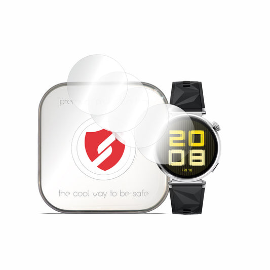 Película de Proteção Smart Protection Premium Classic para Huawei Watch GT 5 41mm, Conjunto de 4 unidades, Plástico