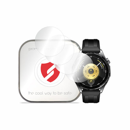Película de Proteção Smart Protection Premium Classic para Huawei Watch GT 6 46mm, Conjunto de 4 unidades, Plástico