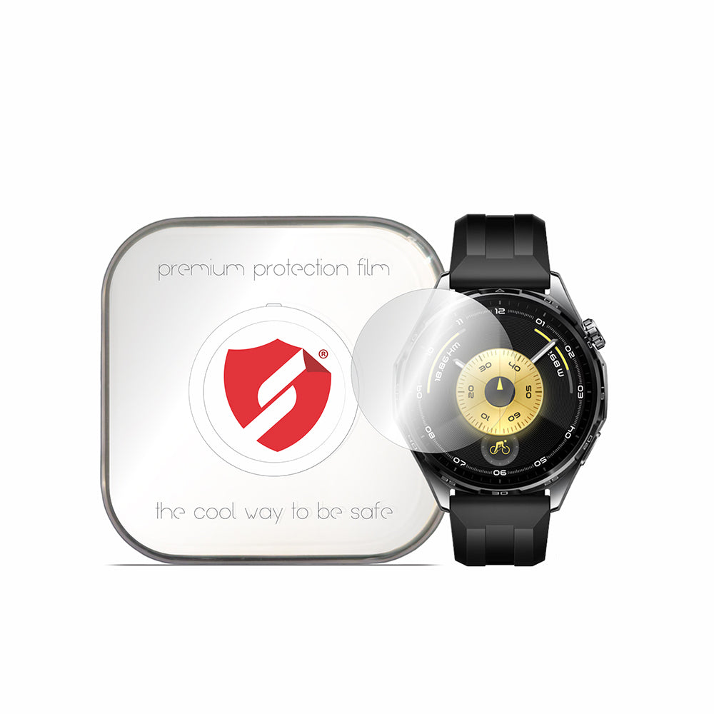 Película de Proteção Smart Protection Premium Classic para Huawei Watch GT 6 46mm, Conjunto de 4 unidades, Plástico