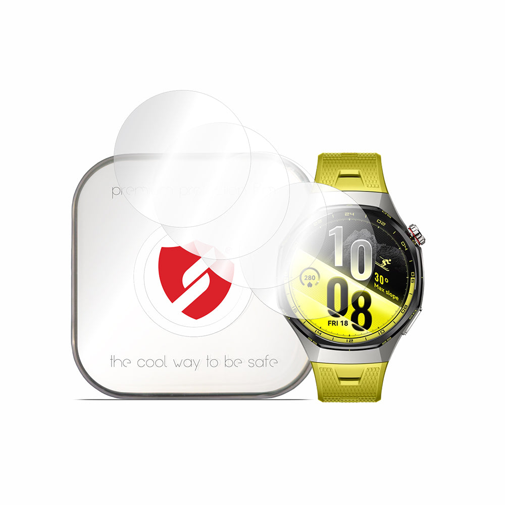 Película de Proteção Smart Protection Premium Classic para Huawei Watch GT 7 Pro, Plástico, Conjunto de 4 unidades