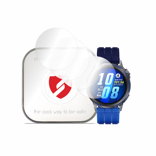 Película de Proteção Smart Protection Premium Classic para Huawei Watch GT Runner 2, Plástico, Conjunto de 4 unidades