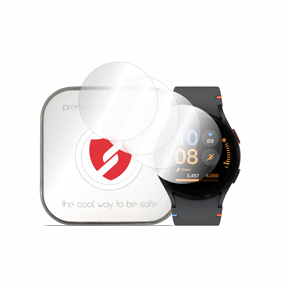 Smart Protection Premium Classic Screen Protector for Samsung Galaxy Watch FE, Set of 4 pieces, Plastic