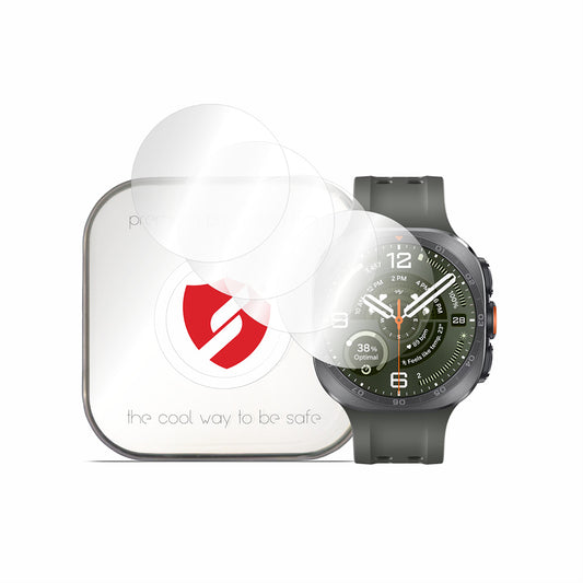 Película de Proteção Smart Protection Premium Classic para Samsung Galaxy Watch Ultra2, Plástico, Conjunto de 4 unidades