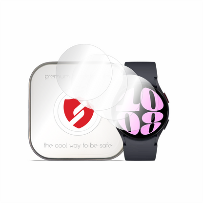 Película de Proteção Smart Protection Premium Classic para Samsung Galaxy Watch6 44mm, Conjunto de 4 unidades, Plástico